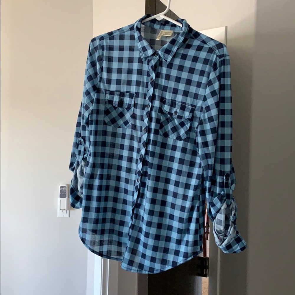 Cute ‘Flannel’ button down